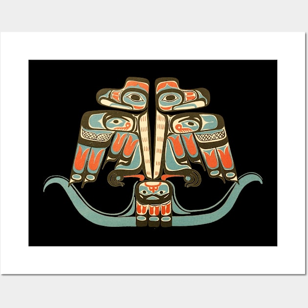 Thunderbird Northwest Native American Indian Haida Tribe Art Wall Art by twizzler3b